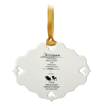 Disney The Jungle Book Sketchbook Ornament and Lithograph Set Limited New Box