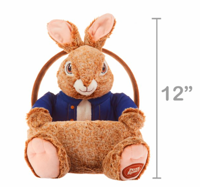 Peter Rabbit 2 Movie Large Plush Easter Basket New with Tag