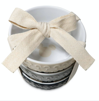 Disney Parks Homestead Collection Home Mickey Mini Bowl Set New with Tag