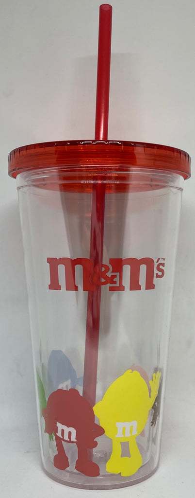 M&M's World Brown Character Big Face Tumbler with Straw New – I Love  Characters