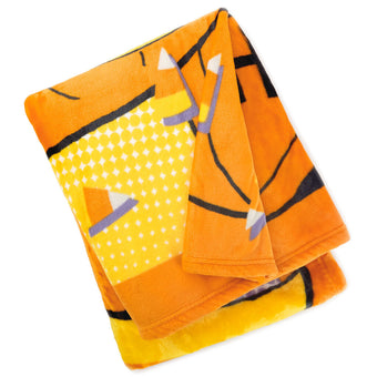 Hallmark Peanuts Snoopy and Woodstock Happy Halloween Throw Blanket New with Tag