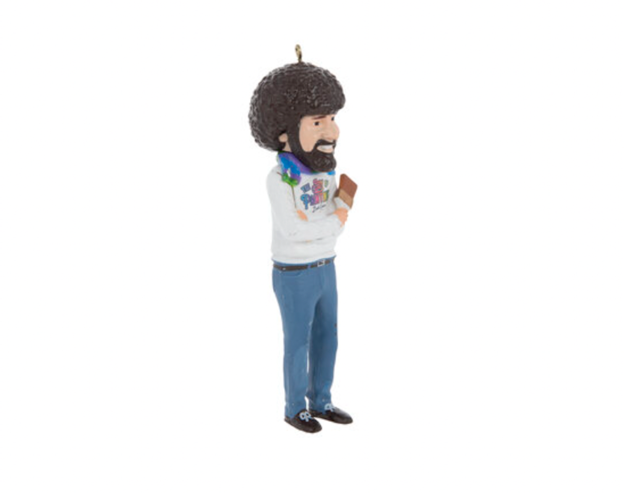 Robert Stanley Bob Ross The Joy Of Painting Christmas Ornament New with Tag