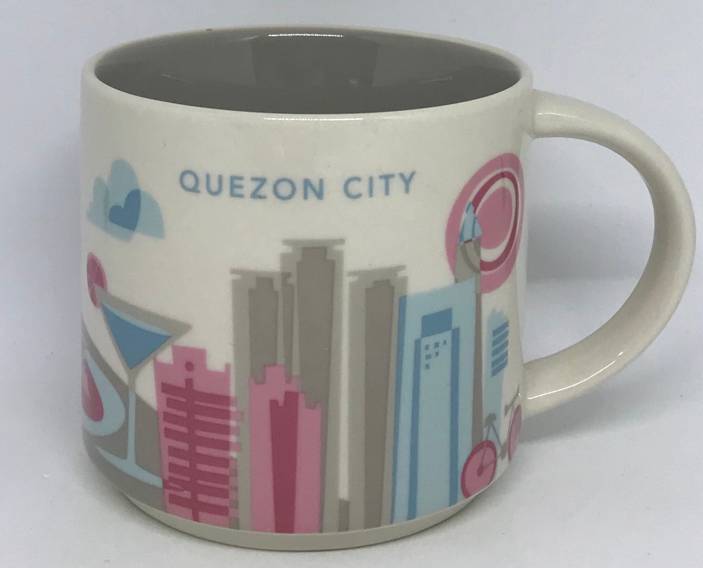 Starbucks Coffee You Are Here Quezon City Philippines Ceramic Coffee Mug New
