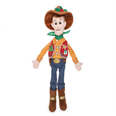 Disney Store Woody Holiday Plush Doll Toy Story Medium New with Tags