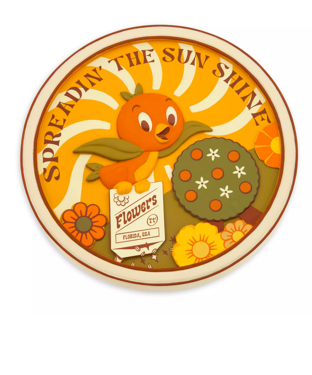 Disney EPCOT Flower and Garden Festival 2023 Orange Bird  display picture 1