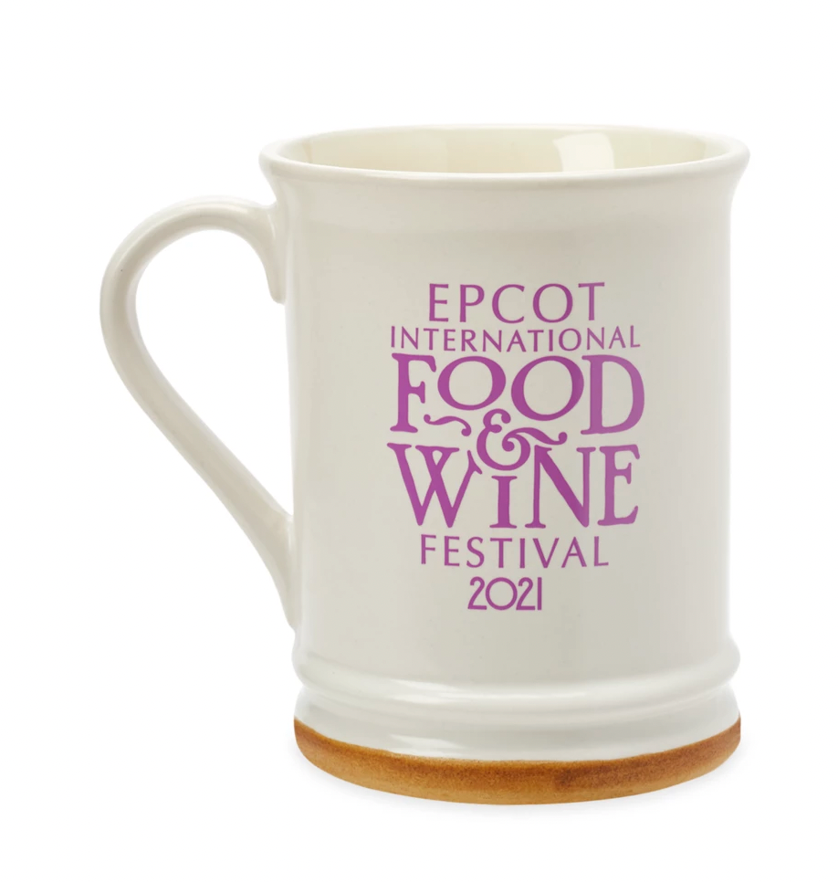 Disney Epcot Food and Wine Festival 2021 Figment Mug Passholder New