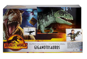 Jurassic World Dominion Super Colossal Giganotosaurus Toy New With Box