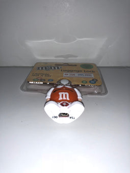 M&M's World Character Orange Luggage Lock TSA Accepted New Sealed