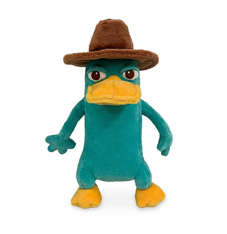 Disney Agent P Plush Phineas and Ferb Small New with Tag