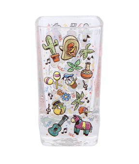 Disney Parks Mexico The Three Caballeros Mini Glass New