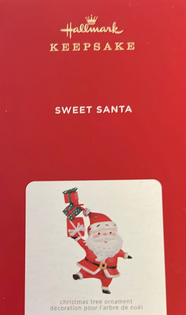 Hallmark 2021 Sweet Santa Christmas Ornament New With Box