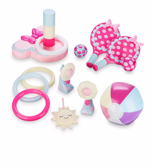 Disney Junior Minnie Tote of Fun 14 Pieces Playset New with Tag