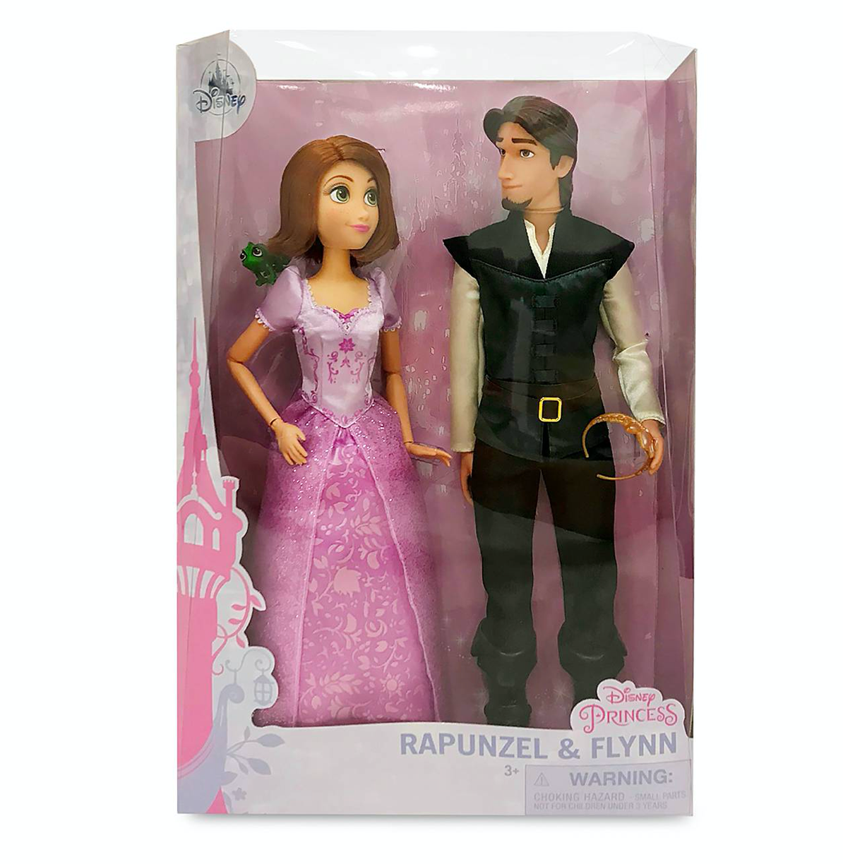 Disney 10th Tangled Rapunzel and Flynn Classic Doll Set New with Box