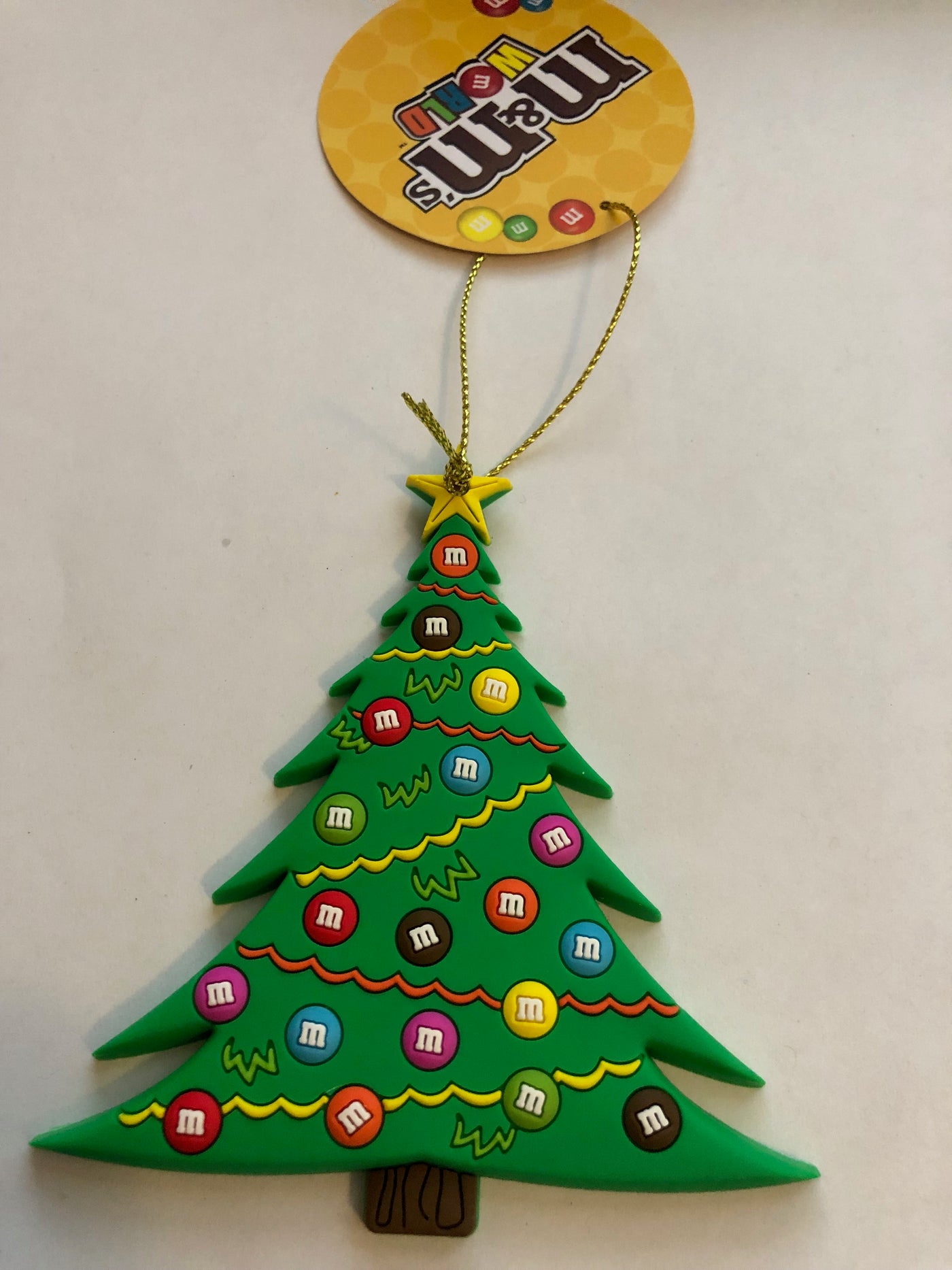 M&M's World Christmas Tree Christmas Ornament New with Tag