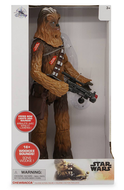 Disney Star Wars Chewbacca Talking Action Figure 15'' New with Box