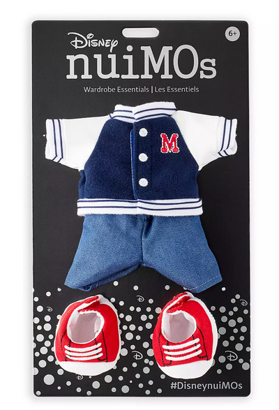 Disney NuiMOs Collection Outfit Mickey Varsity Jacket SetNew with Card