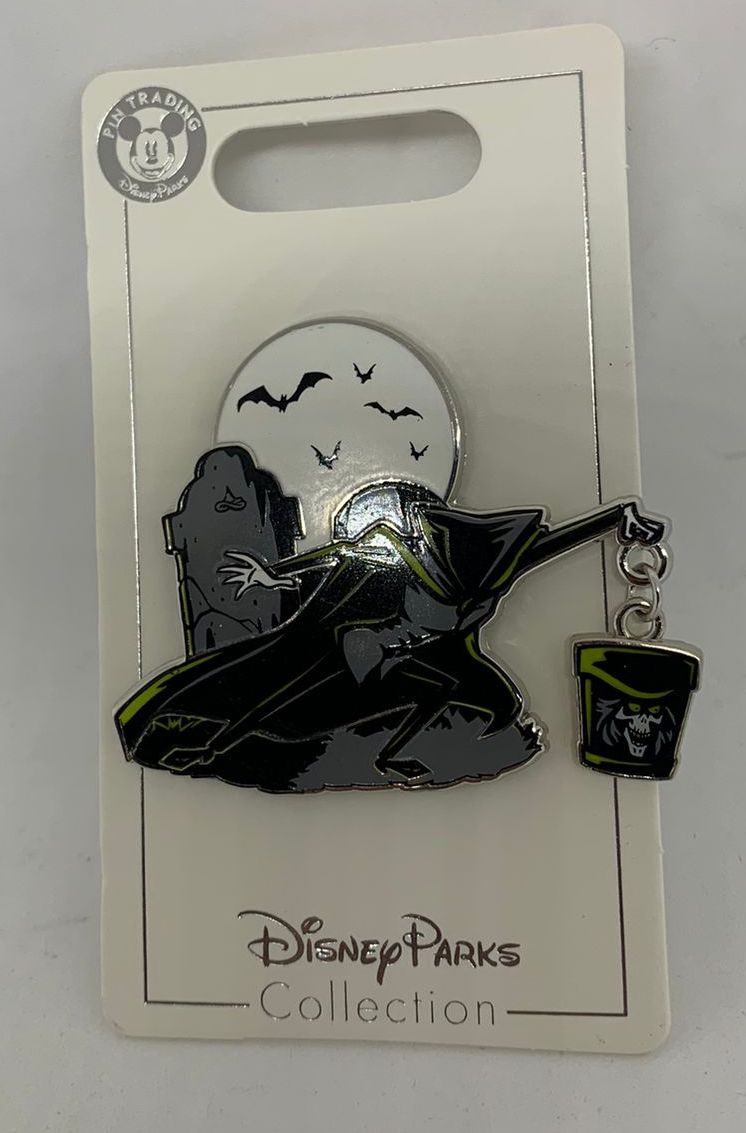 Disney Parks The Haunted Mansion The Hatbox Ghost Pin New