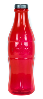 Authentic Coca-Cola Coke Red Contour Bottle Coin Bank 11" New