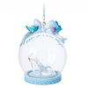 Disney Parks Cinderella Slipper Ball Blown Glass Christmas Ornament New With Tag