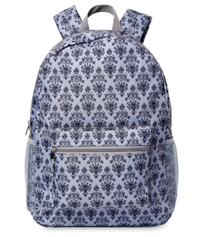 Disney Parks Haunted Mansion Wallpaper Backpack New with Tags