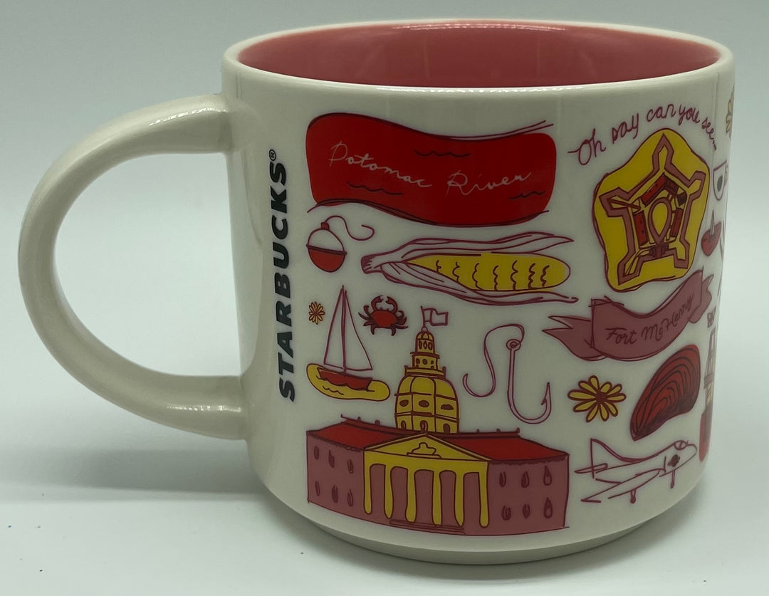 Starbucks Been There Series Collection Maryland Coffee Mug New With Bo – I  Love Characters