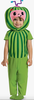 Official Cocomelon Halloween Costume Watermelon Headpiece For Toddlers New