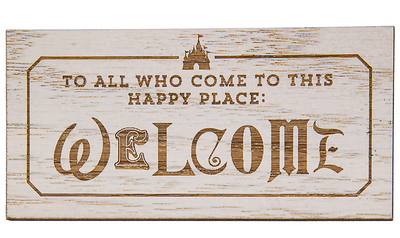 Disney Parks To All Who Come To This Happy Place Welcome Magnet New