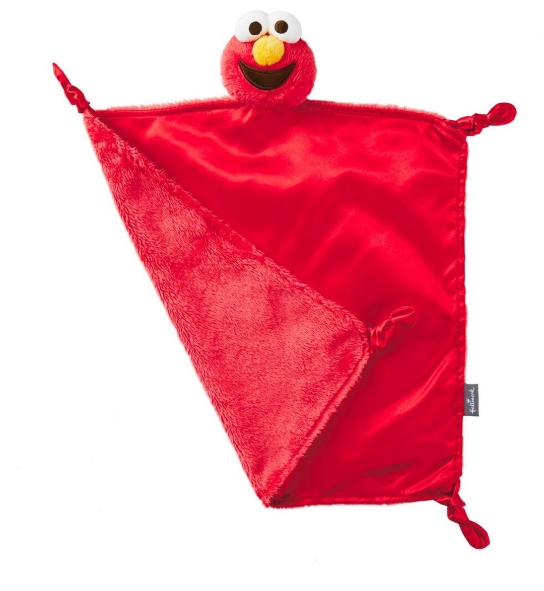 Hallmark Itty Bittys Baby Lovey Blanket Sesame Street Elmo New with Ta I Love Characters
