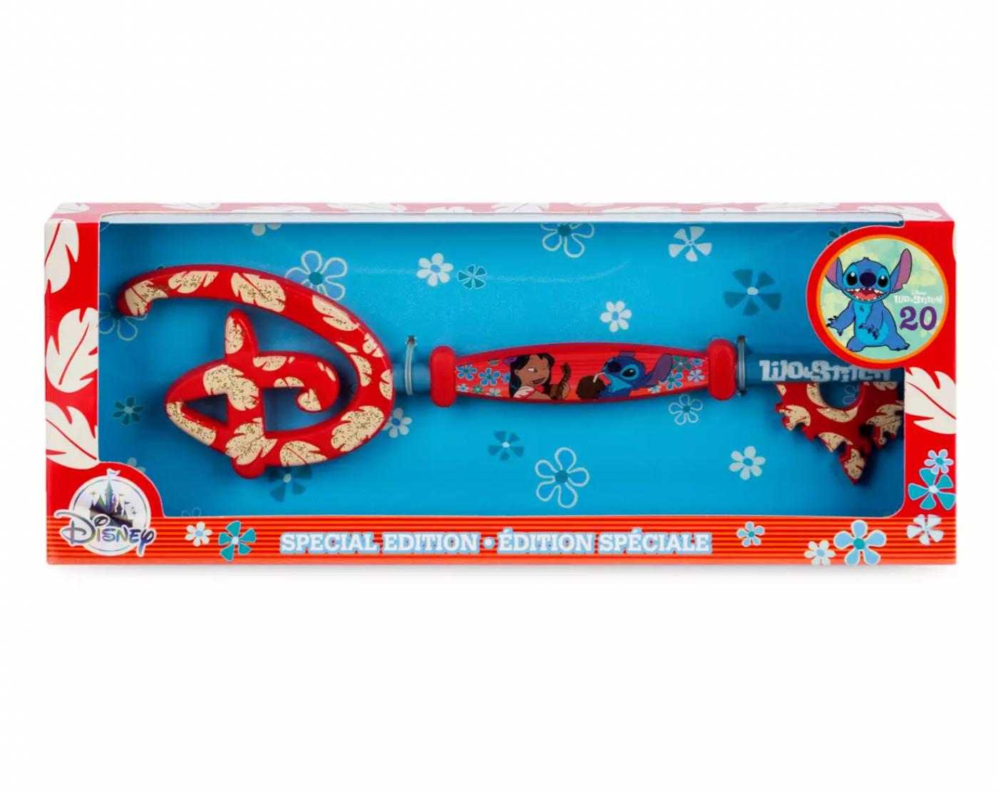 Disney 20th Anniversary 2022 Lilo and Stitch Collectible Key Special Edition New