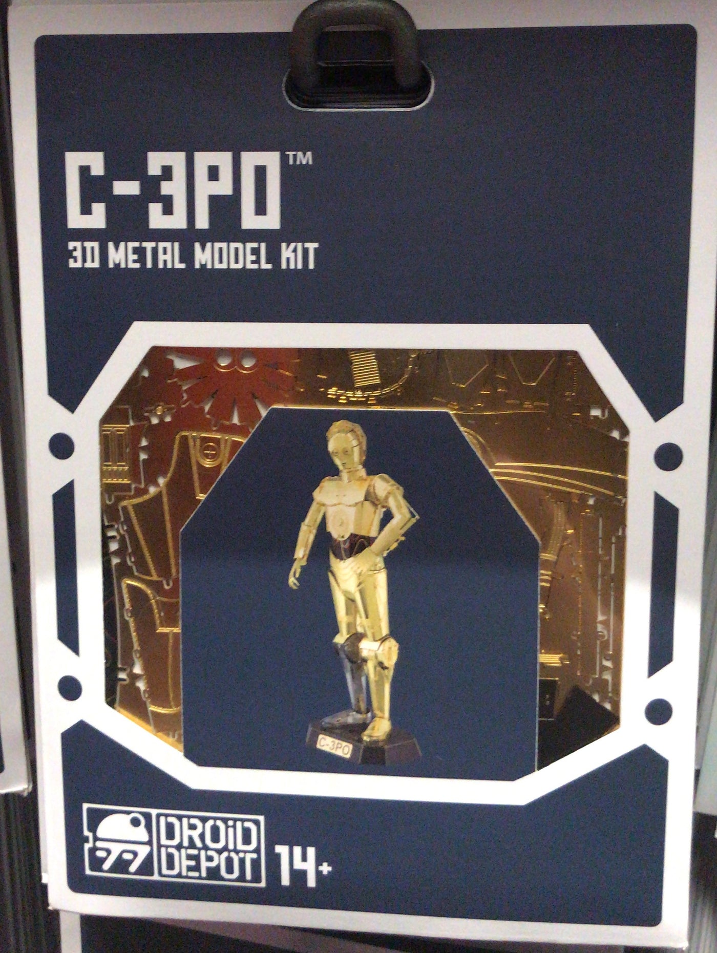 Disney Parks Star Wars C-3PO Droid Factory Metal Model Kit 3D Galaxy Edge New