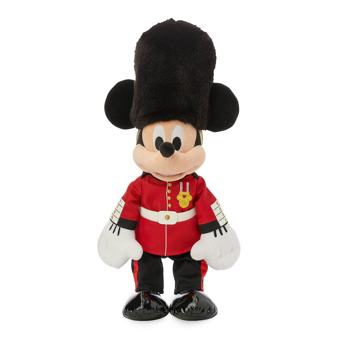 Disney Store Authentic London Mickey Guard Plush United Kingdom New with Tag
