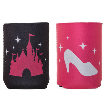 Disney Parks Fantasyland Beverage Holder Set New with Card