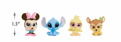 Disney Doorables Surprise Eggs 6 Pack Easter Basket Set Mini Figures Stitch New