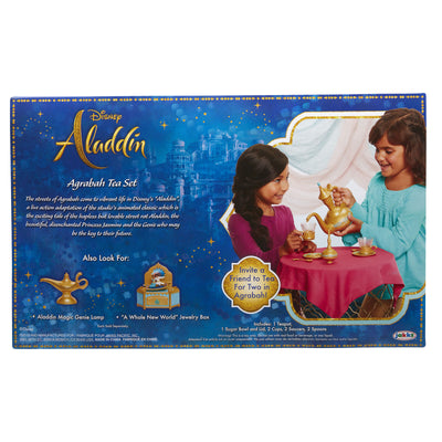 Disney Aladdin Agrabah Tea Set Toy New with Box