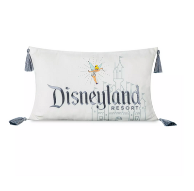 Disney 100 Years of Wonder Disneyland Tinker Bell Throw Pillow New with Tag