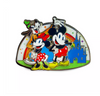Disney Parks Rainbow Collection Mickey and Friends Pin New with Card