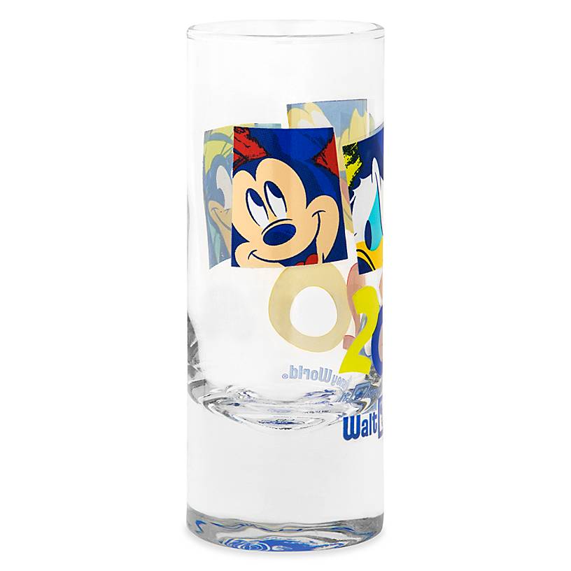 Disney Parks Mickey Mouse and Friends Mini Glass Walt Disney World 2020 New