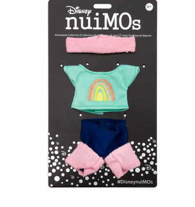 Disney NuiMOs Outfit T-Shirt with Leggings Legwarmers Sweatband New with Card