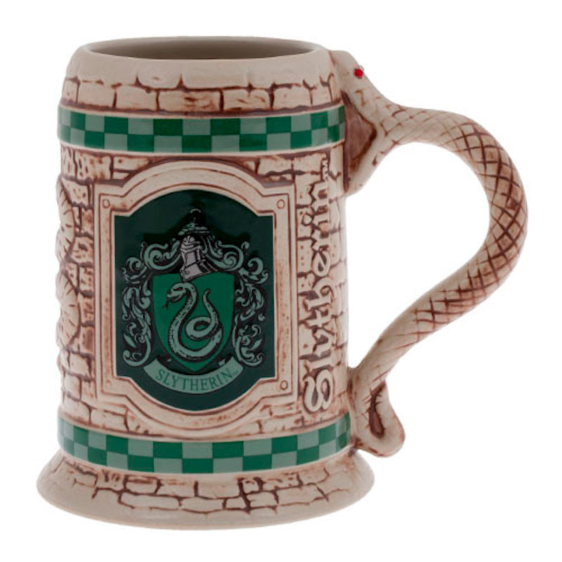 Universal Studios The Wizarding World Harry Potter Slytherin Stein Coffe Mug New