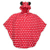 Disney Parks Minnie Mouse Rain Poncho for Adults Size 1X-3X New with Tags