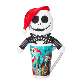 Disney The Nightmare Before Christmas Plush in a Mug Latte Jack Set New with Tag