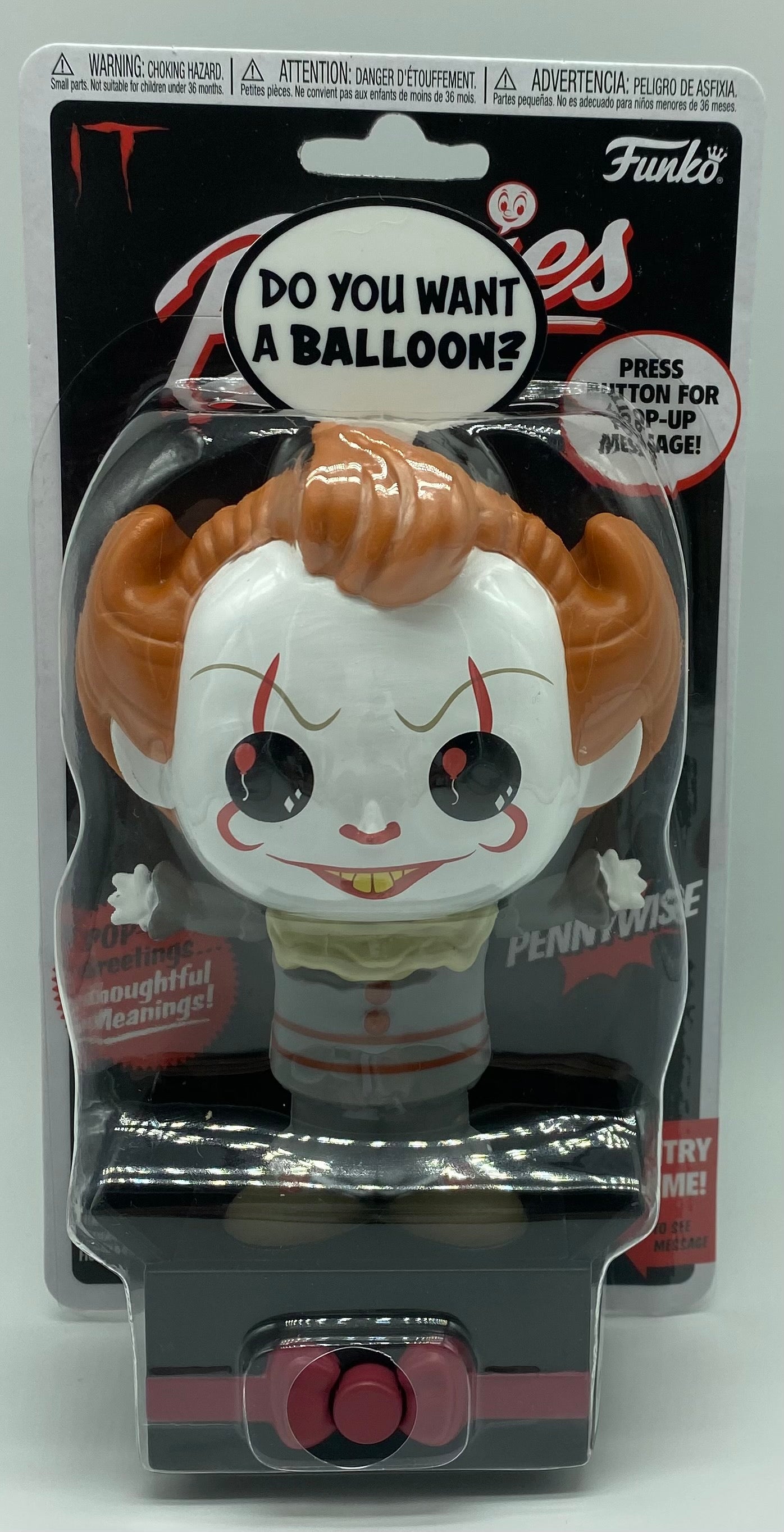 Funko Popsies IT Pennywise Do You Want a Balloon? Vinyl Figure New with Box