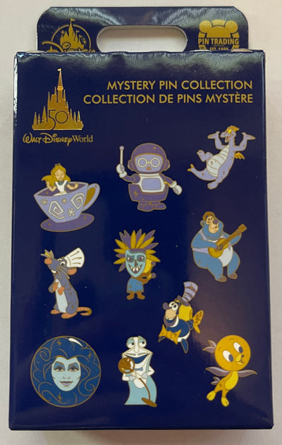 Disney Walt Disney World 50th Anniversary Mystery Pin Box Conteins 2 Pins New