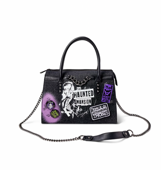 Disney Parks Haunted Mansion Hitchhiking Ghosts Crossbody Bag Glows New w Tag