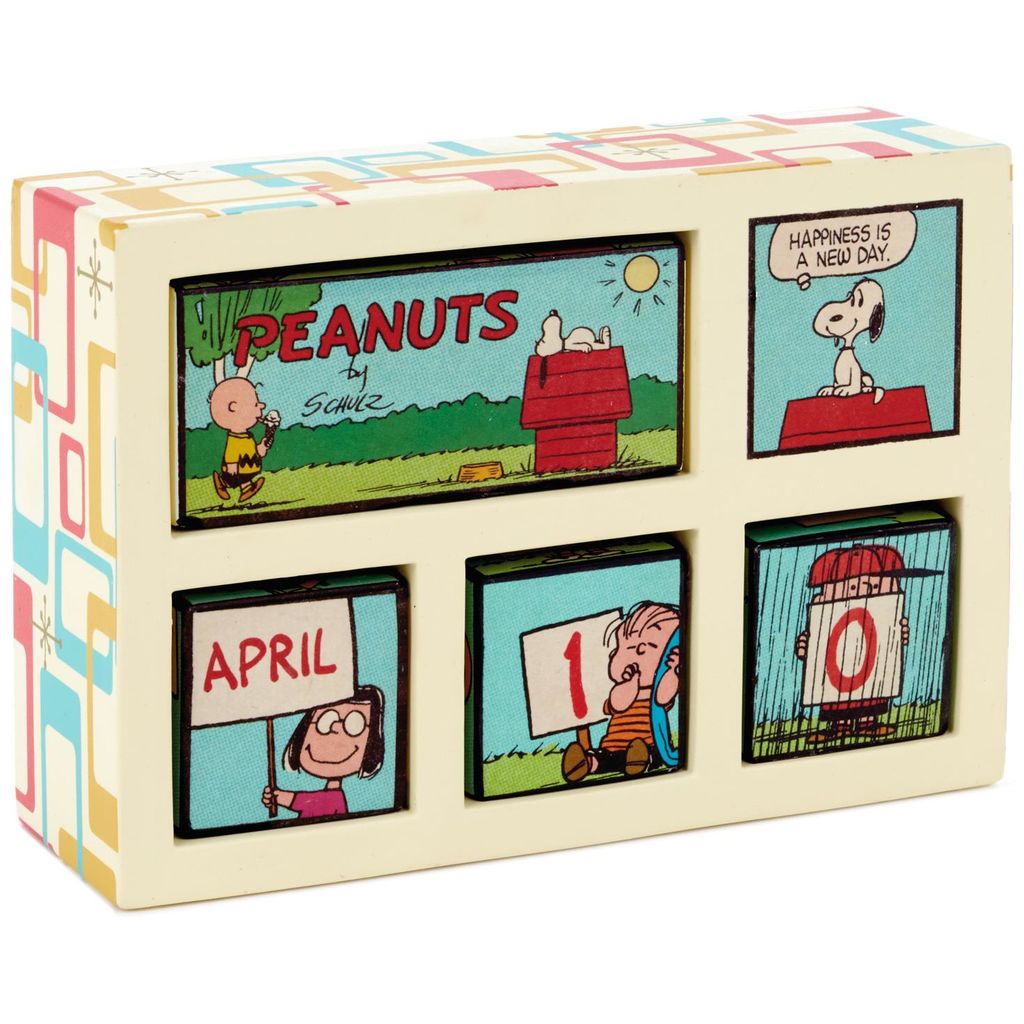 Hallmark Peanuts Happiness Is Perpetual Calendar New