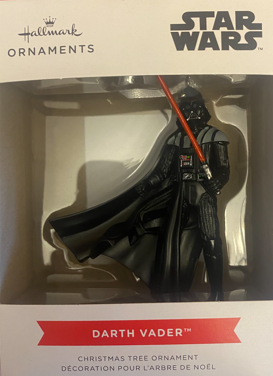 Hallmark Disney Star Wars Darth Vader Christmas Ornament New with Box