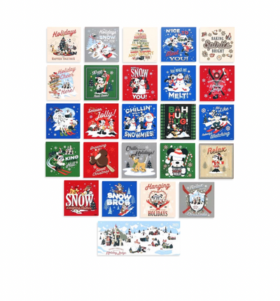 Disney Mickey Friends Holidays Are Happier Together Puzzle Advent Calendar New