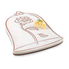 Disney Beauty and the Beast Rose Marble Serving Stone New with Box