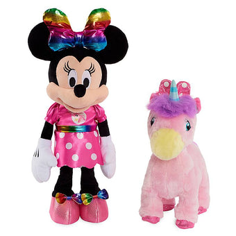 Disney Junior Minnie Mouse and Walk-and-Dance Unicorn Doll Set New with Box