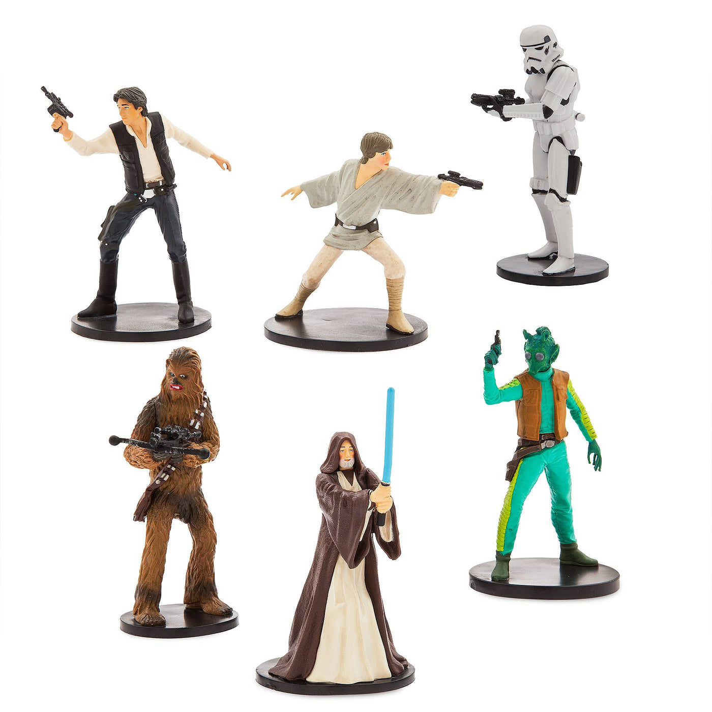 Disney Store Star Wars Cantina Figure Play Set Playset Cake Topper New